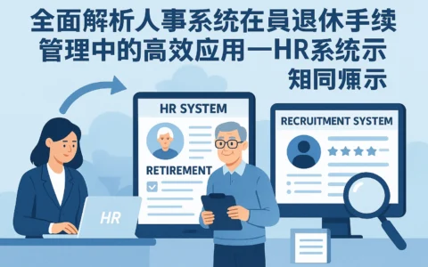 全面解析人事系统在员工退休手续管理中的高效应用——HR系统与招聘管理系统的协同演示