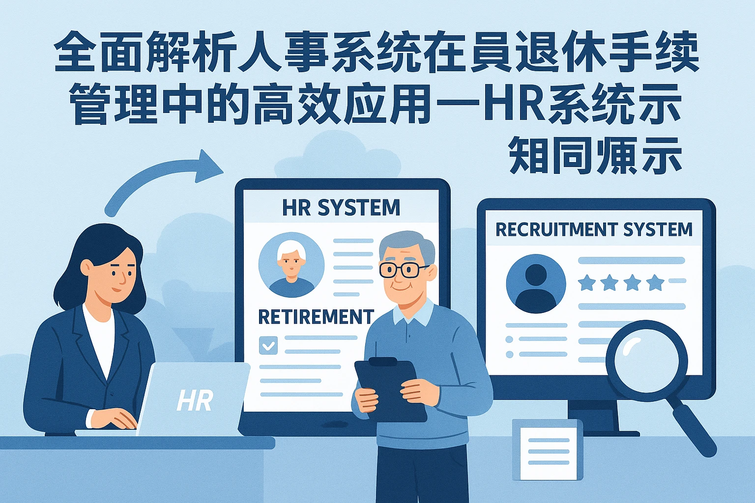 全面解析人事系统在员工退休手续管理中的高效应用——HR系统与招聘管理系统的协同演示