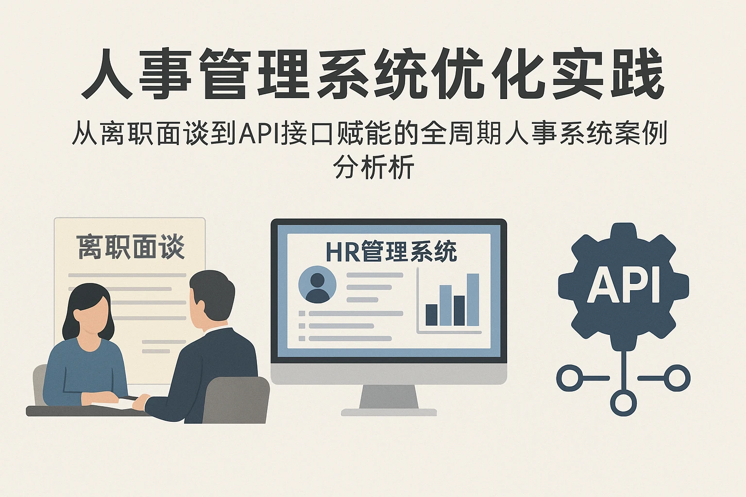人事管理系统优化实践：从离职面谈到API接口赋能的全周期人事系统案例分析