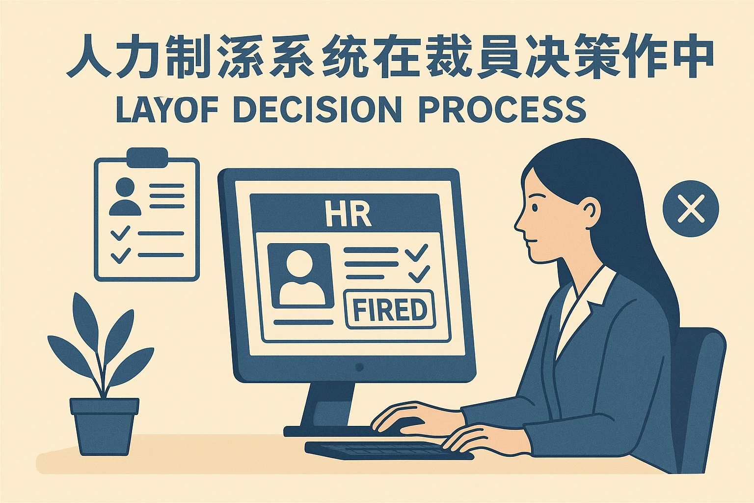 人力资源系统在裁员决策流程中的核心作用