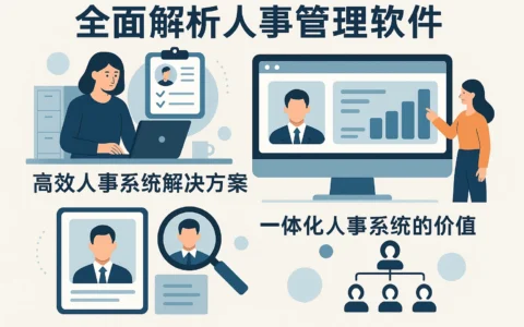 全面解析人事管理软件：高效人事系统解决方案与一体化人事系统的价值