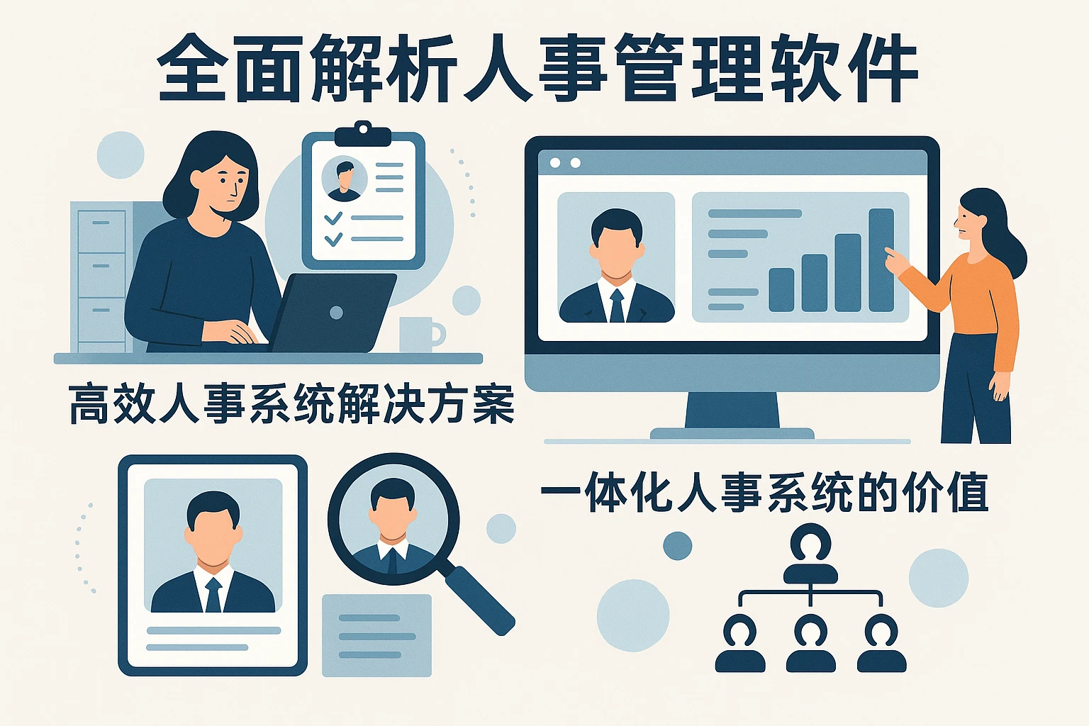 全面解析人事管理软件：高效人事系统解决方案与一体化人事系统的价值