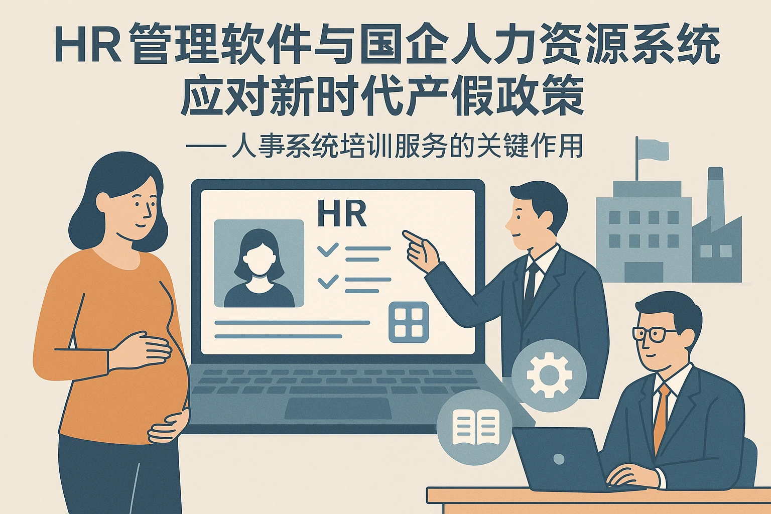 HR管理软件与国企人力资源系统应对新时代产假政策——人事系统培训服务的关键作用