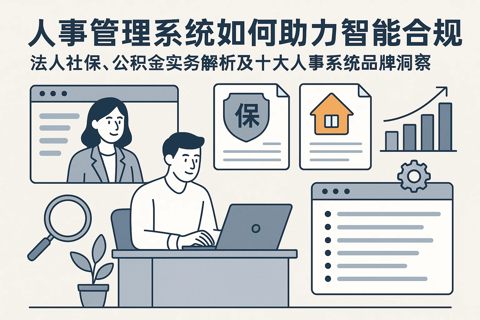 人事管理系统如何助力智能合规：法人社保、公积金实务解析及十大人事系统品牌洞察