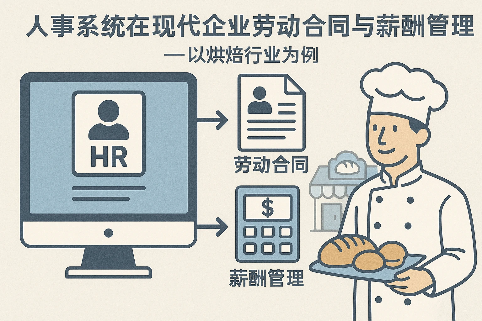 人事系统在现代企业劳动合同与薪酬管理中的价值——以烘焙行业为例