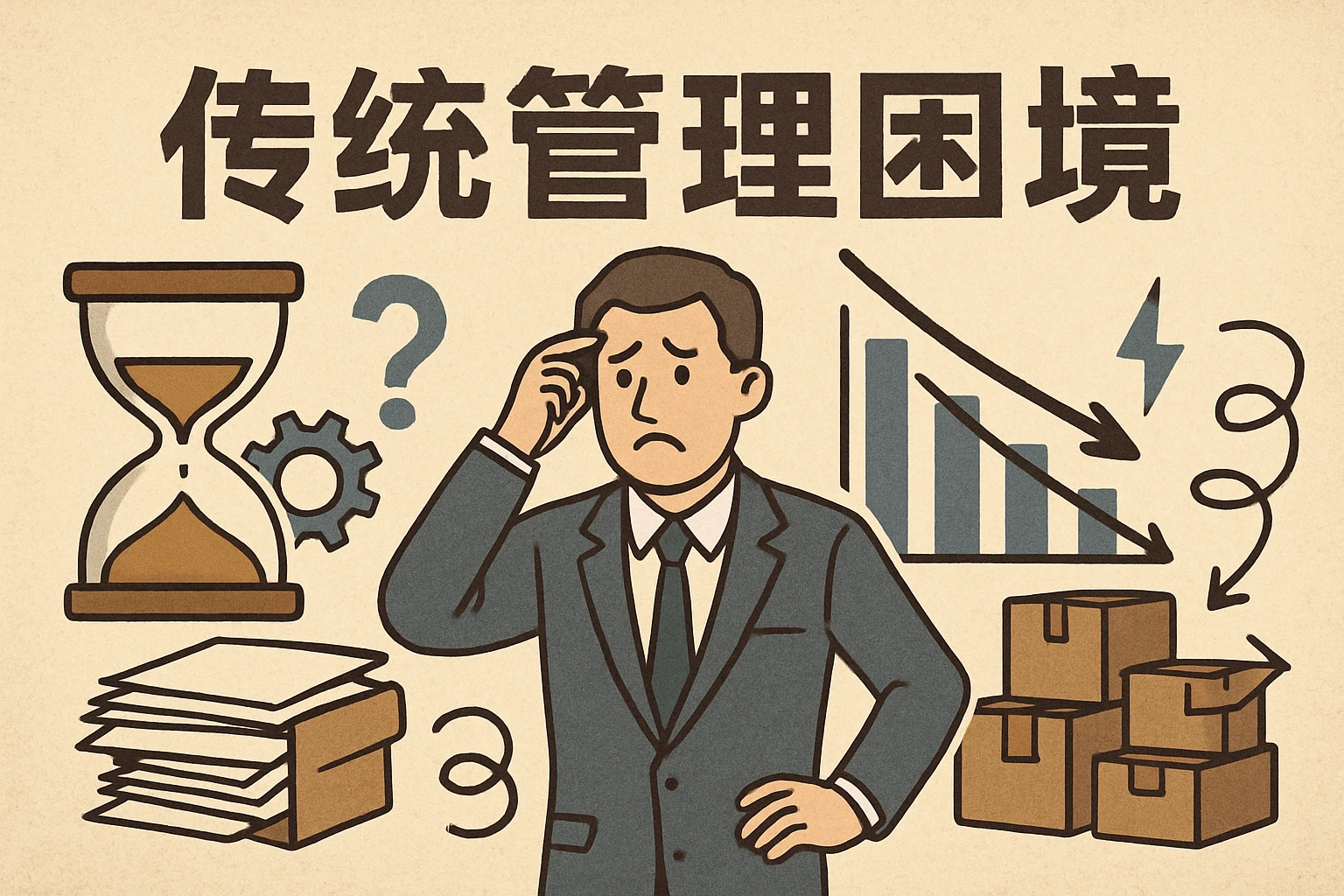 传统管理困境