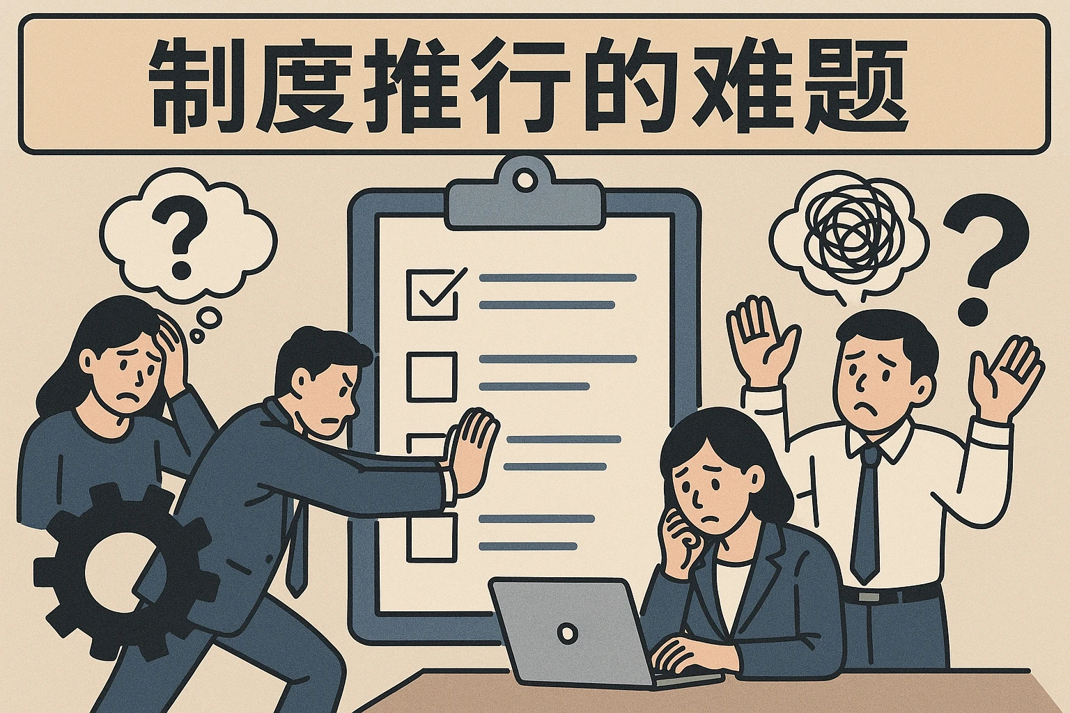 制度推行的难题