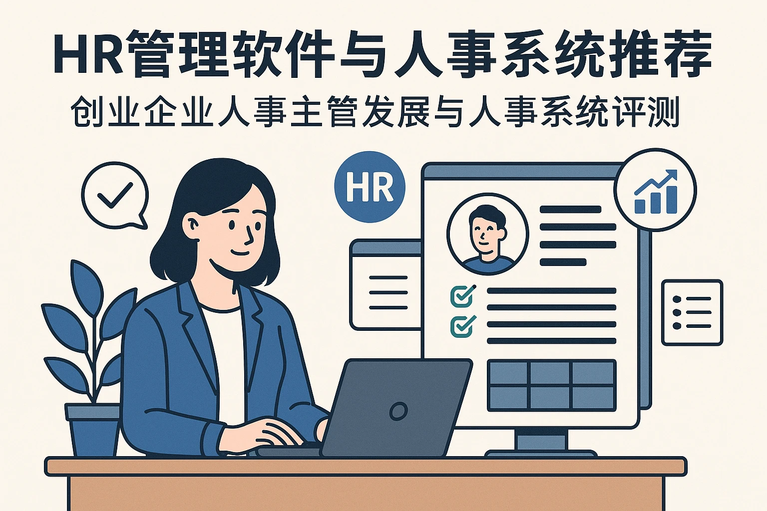 HR管理软件与人事系统推荐：创业企业人事主管发展与人事系统评测