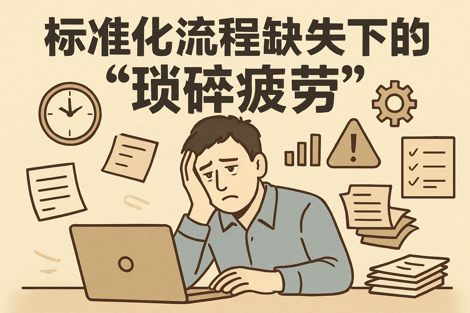 标准化流程缺失下的“琐碎疲劳”