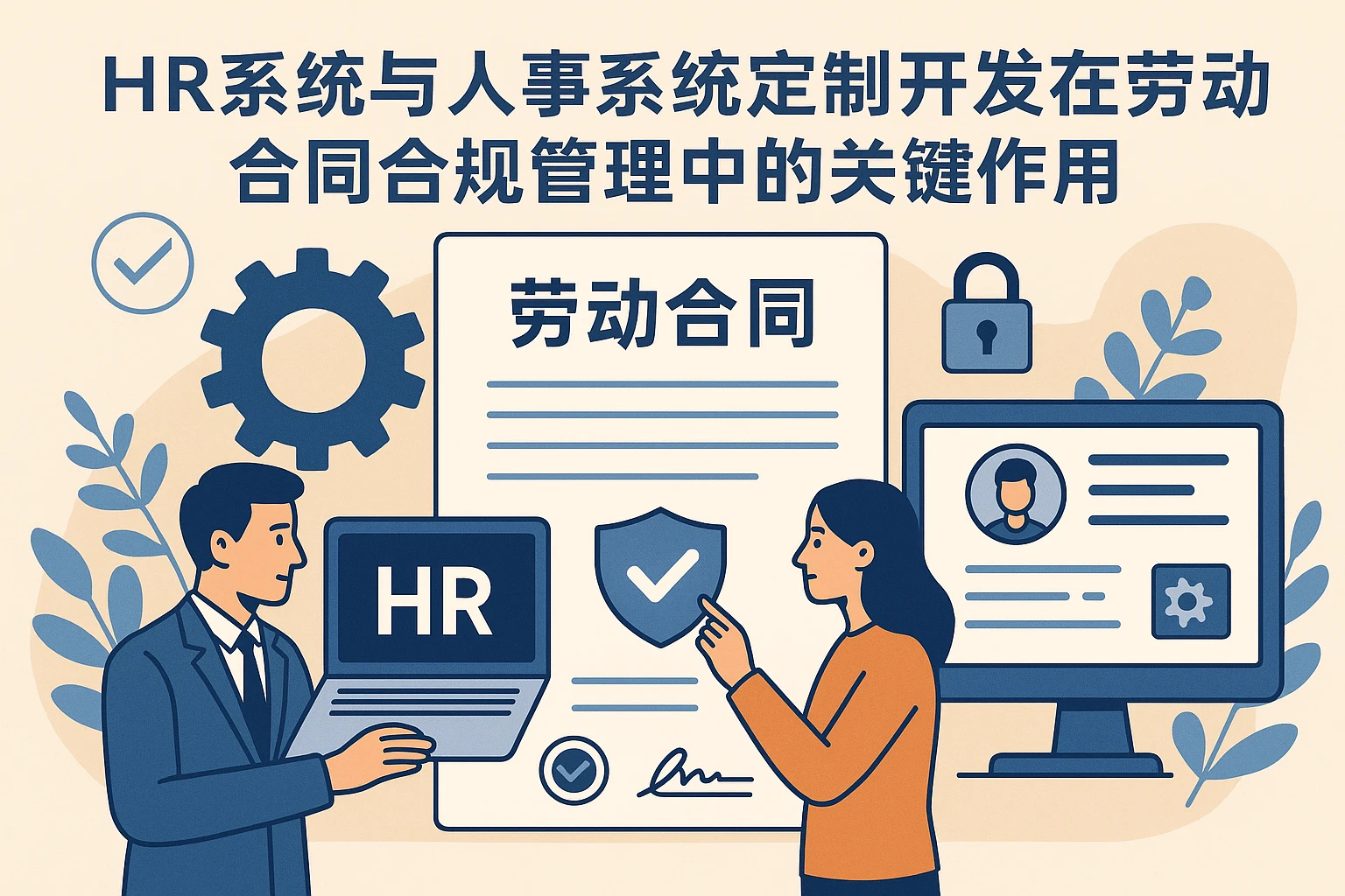HR系统与人事系统定制开发在劳动合同合规管理中的关键作用