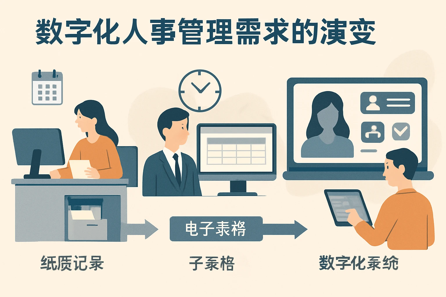 数字化人事管理需求的演变
