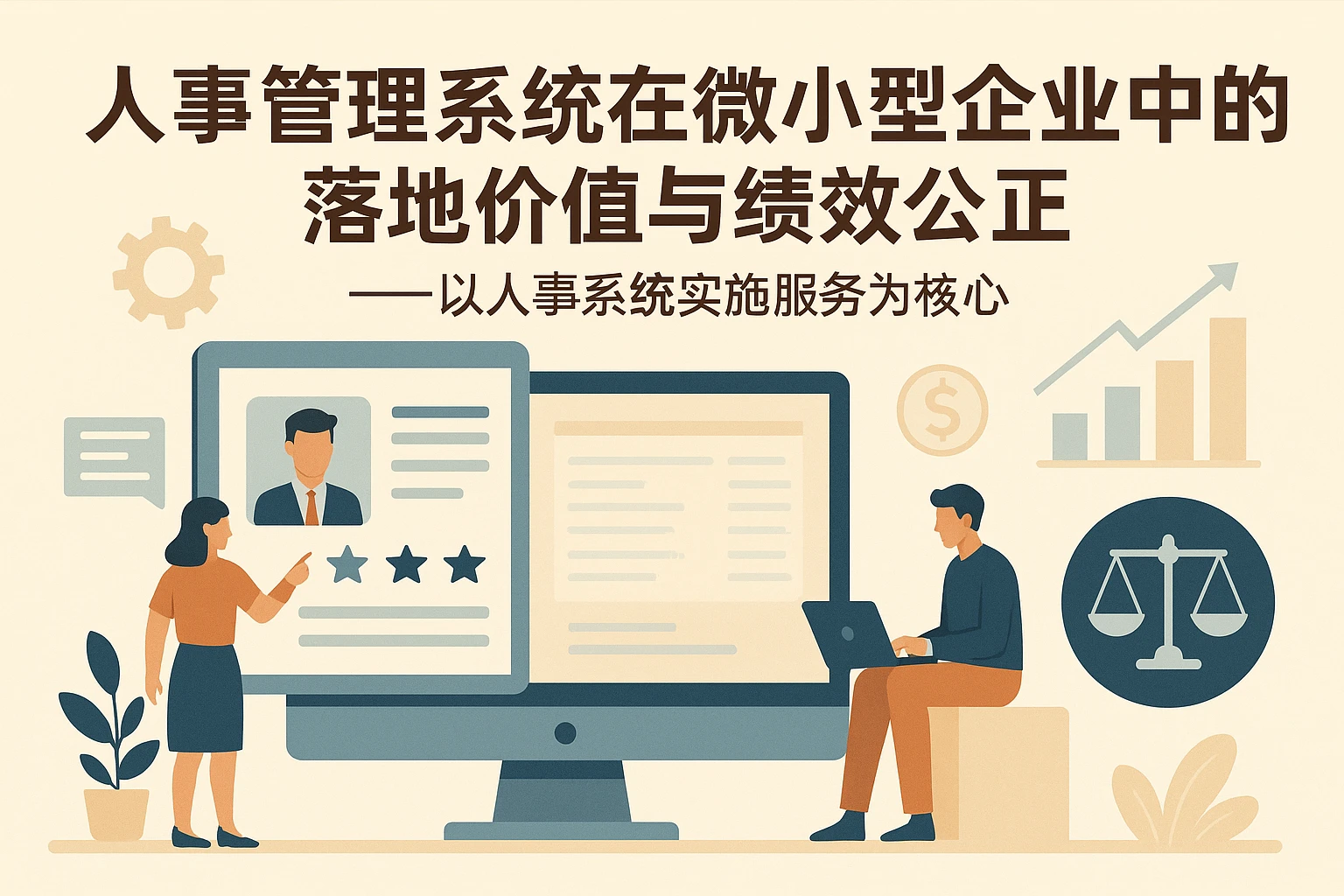 人事管理系统在微小型企业中的落地价值与绩效公正——以人事系统实施服务为核心