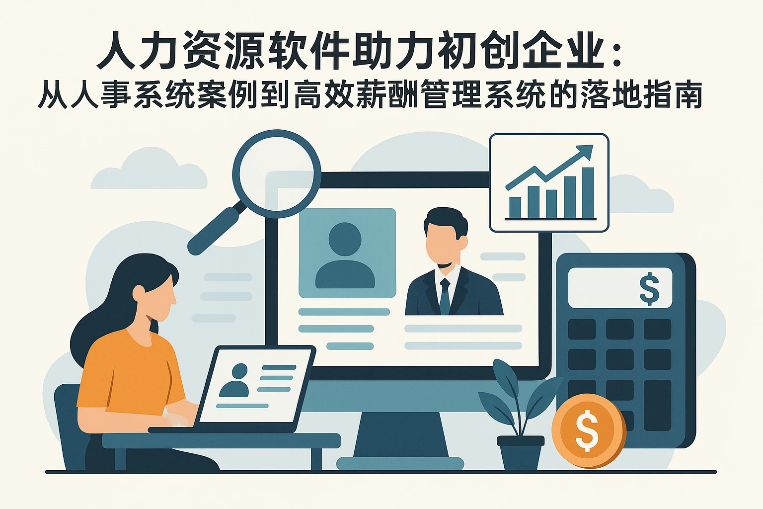 人力资源软件助力初创企业：从人事系统案例到高效薪酬管理系统的落地指南