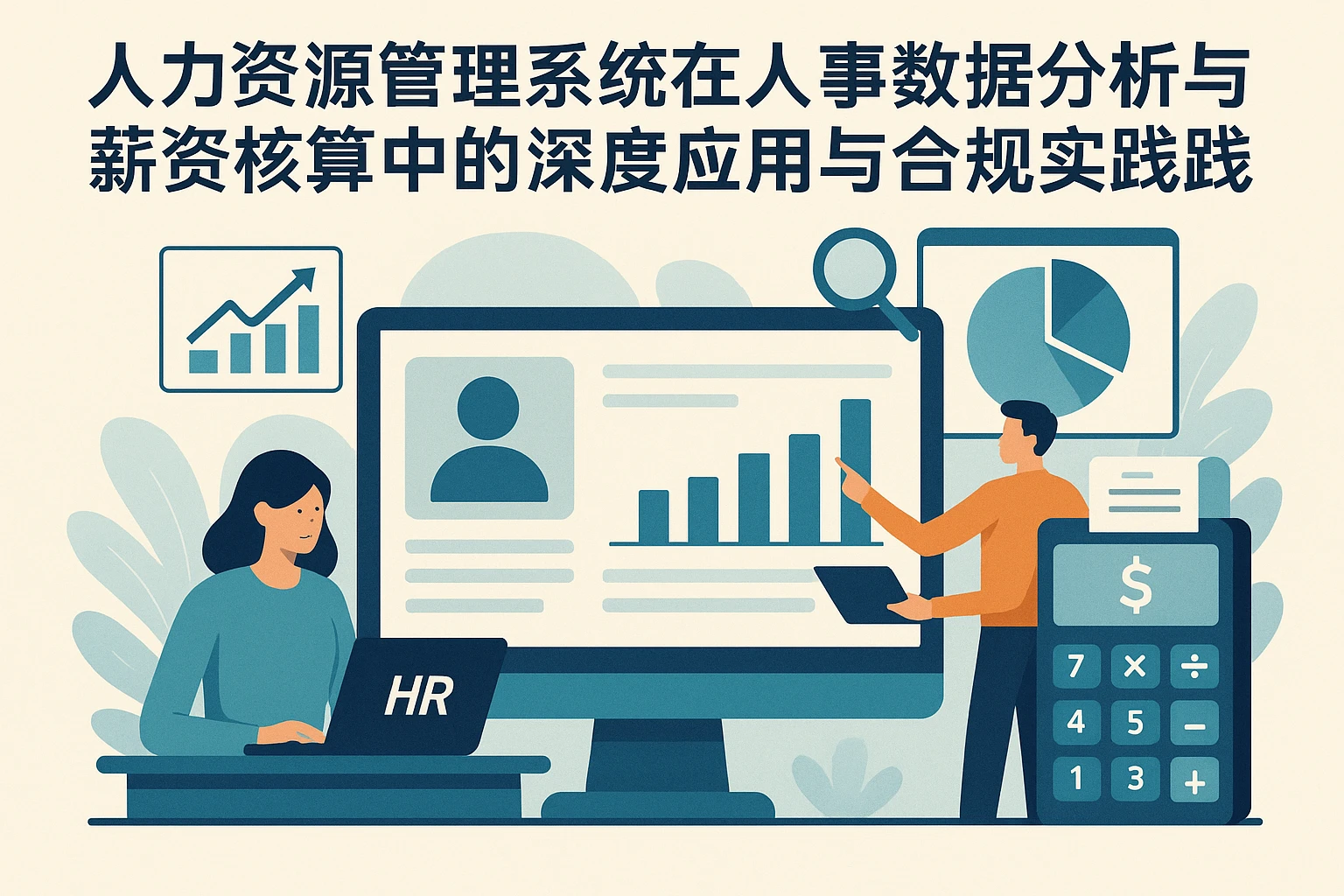 人力资源管理系统在人事数据分析与薪资核算中的深度应用与合规实践