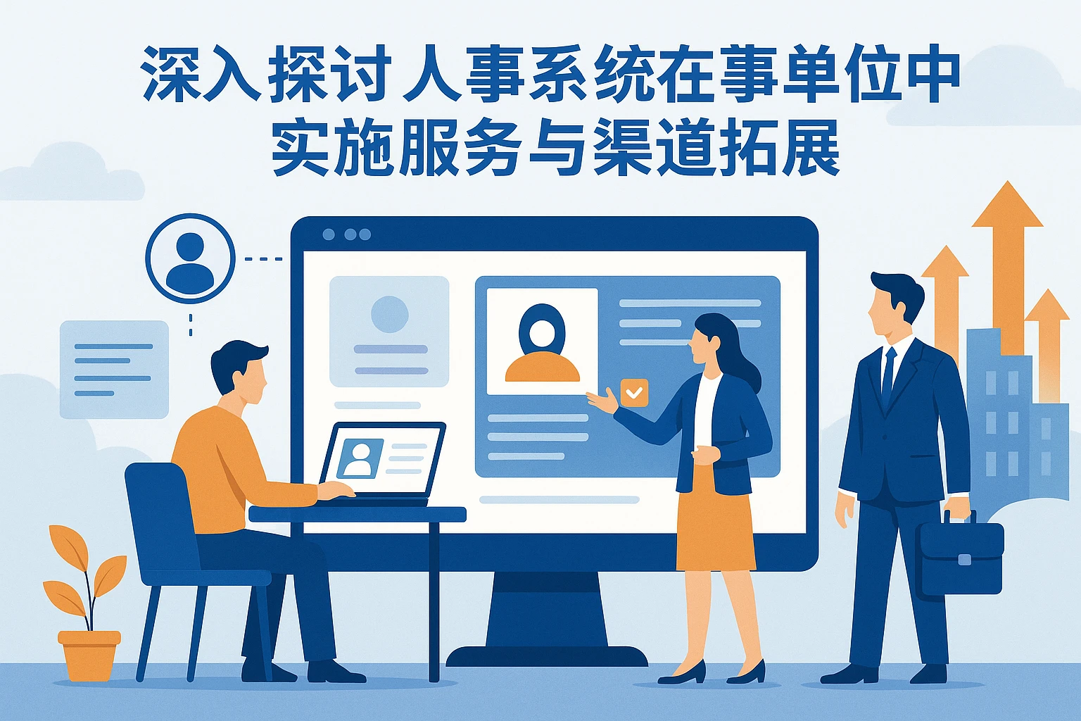 深入探讨人事系统在事业单位中的实施服务与渠道拓展