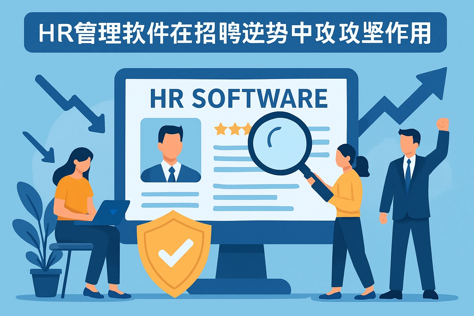 HR管理软件在招聘逆势中的攻坚作用