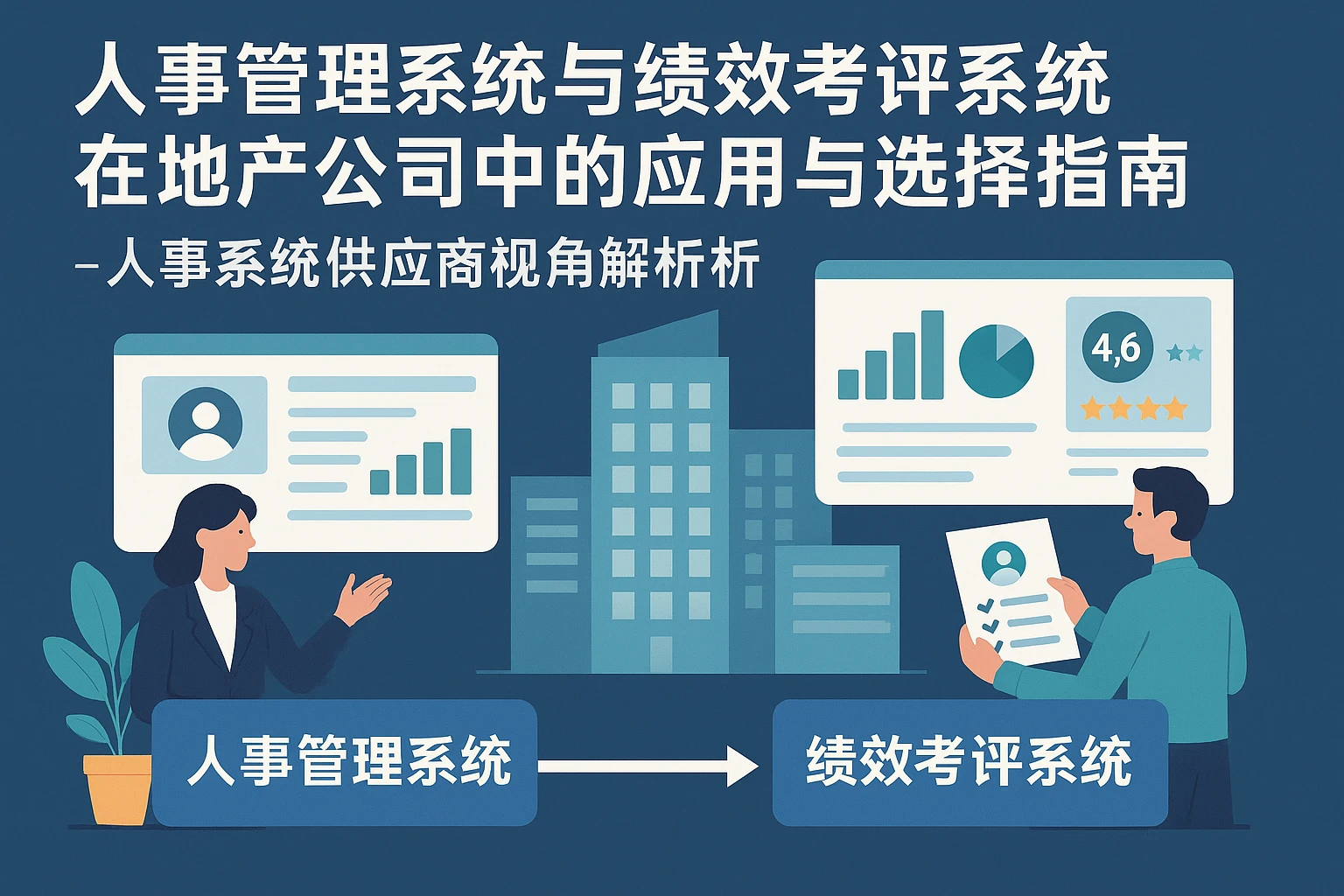 人事管理系统与绩效考评系统在地产公司中的应用与选择指南——人事系统供应商视角解析