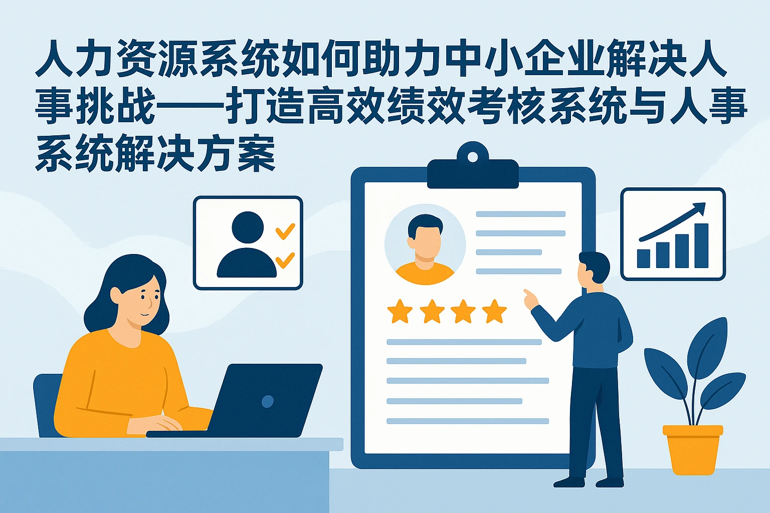 人力资源系统如何助力中小企业解决人事挑战——打造高效绩效考核系统与人事系统解决方案
