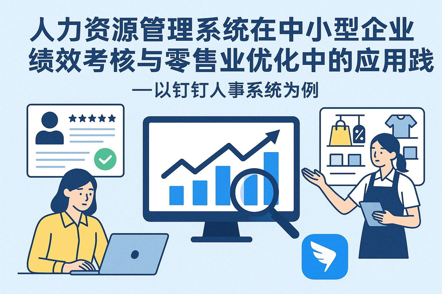 人力资源管理系统在中小型企业绩效考核与零售业优化中的应用实践——以钉钉人事系统为例