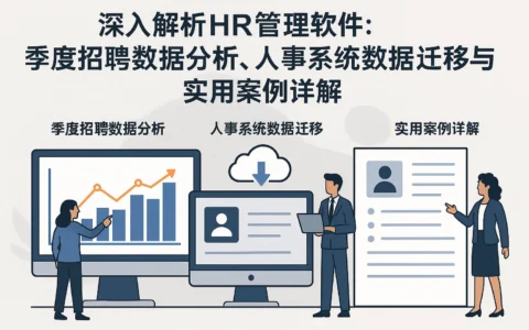 深入解析HR管理软件：季度招聘数据分析、人事系统数据迁移与实用案例详解