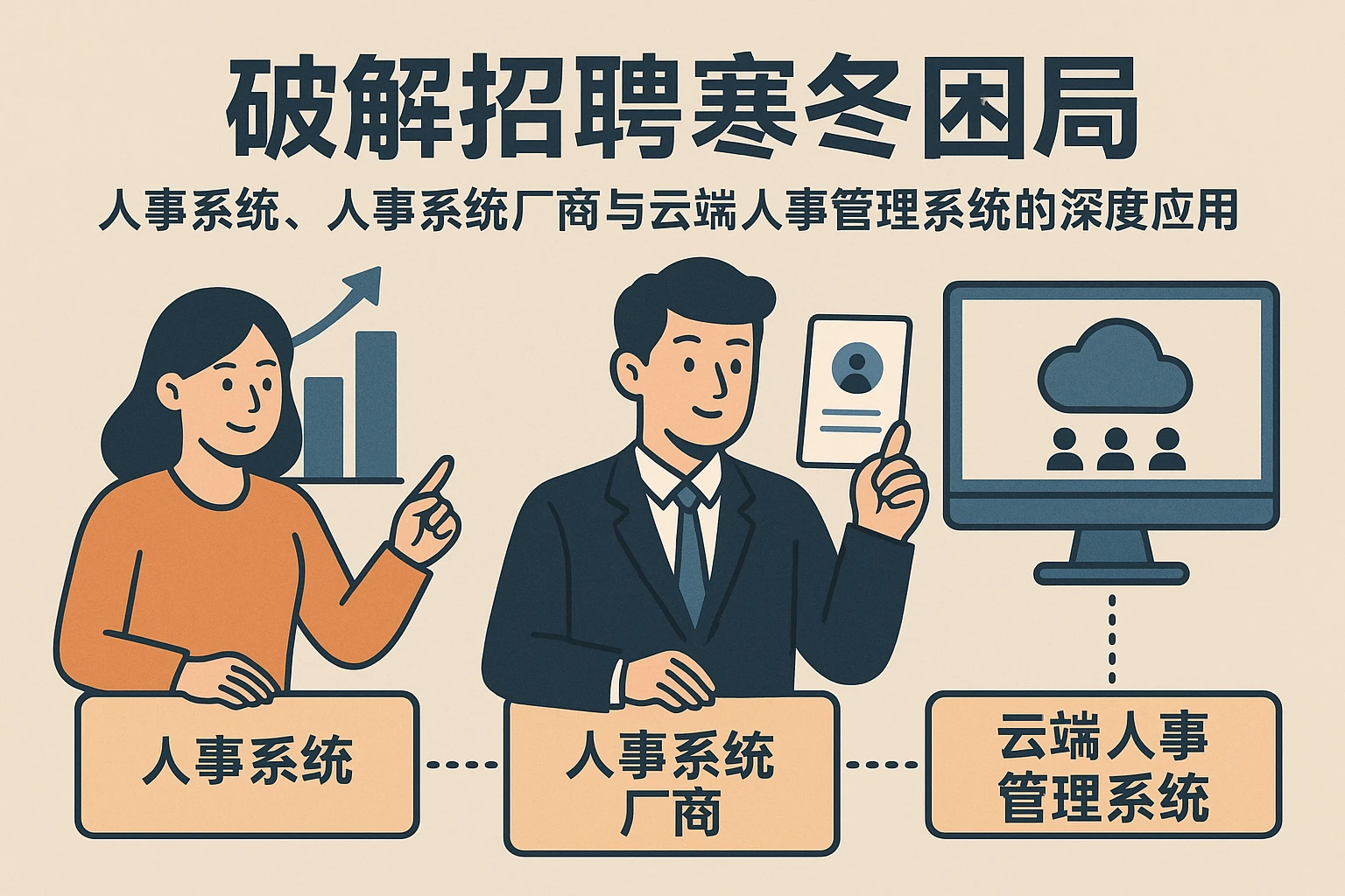 破解招聘寒冬困局：人事系统、人事系统厂商与云端人事管理系统的深度应用