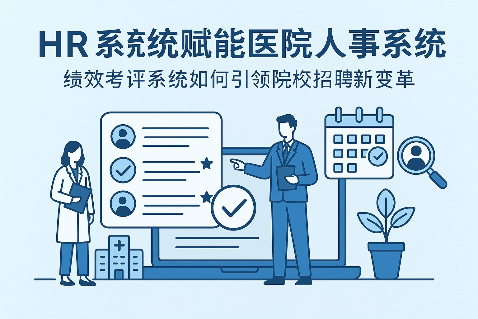 HR系统赋能医院人事系统：绩效考评系统如何引领院校招聘新变革