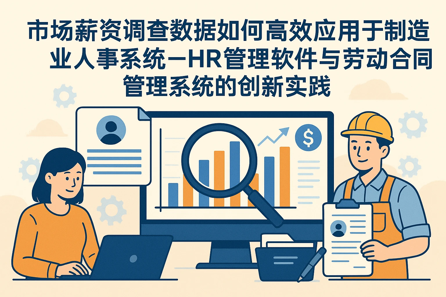 市场薪资调查数据如何高效应用于制造业人事系统——HR管理软件与劳动合同管理系统的创新实践