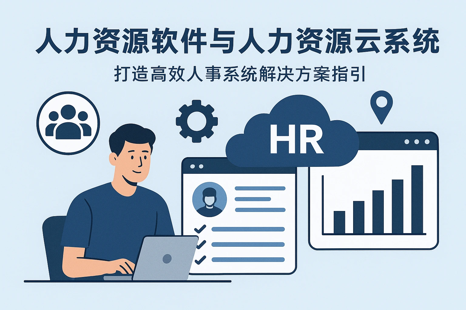 人力资源软件与人力资源云系统：打造高效人事系统解决方案指导