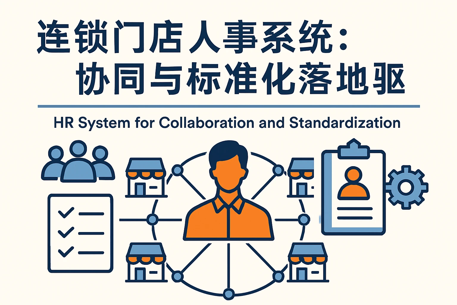 连锁门店人事系统：协同与标准化的落地枢纽