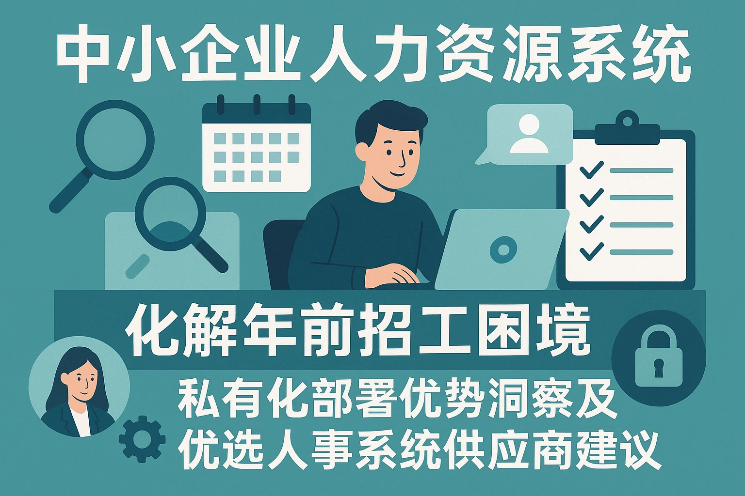 中小企业人力资源系统：化解年前招工困境，私有化部署优势洞察及优选人事系统供应商建议