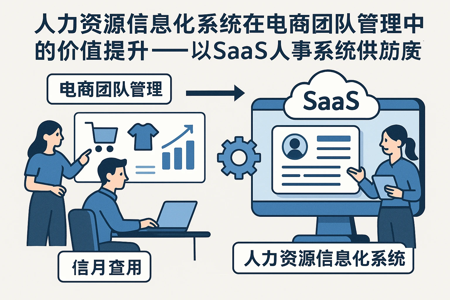 人力资源信息化系统在电商团队管理中的价值提升——以SaaS人事系统供应商为例