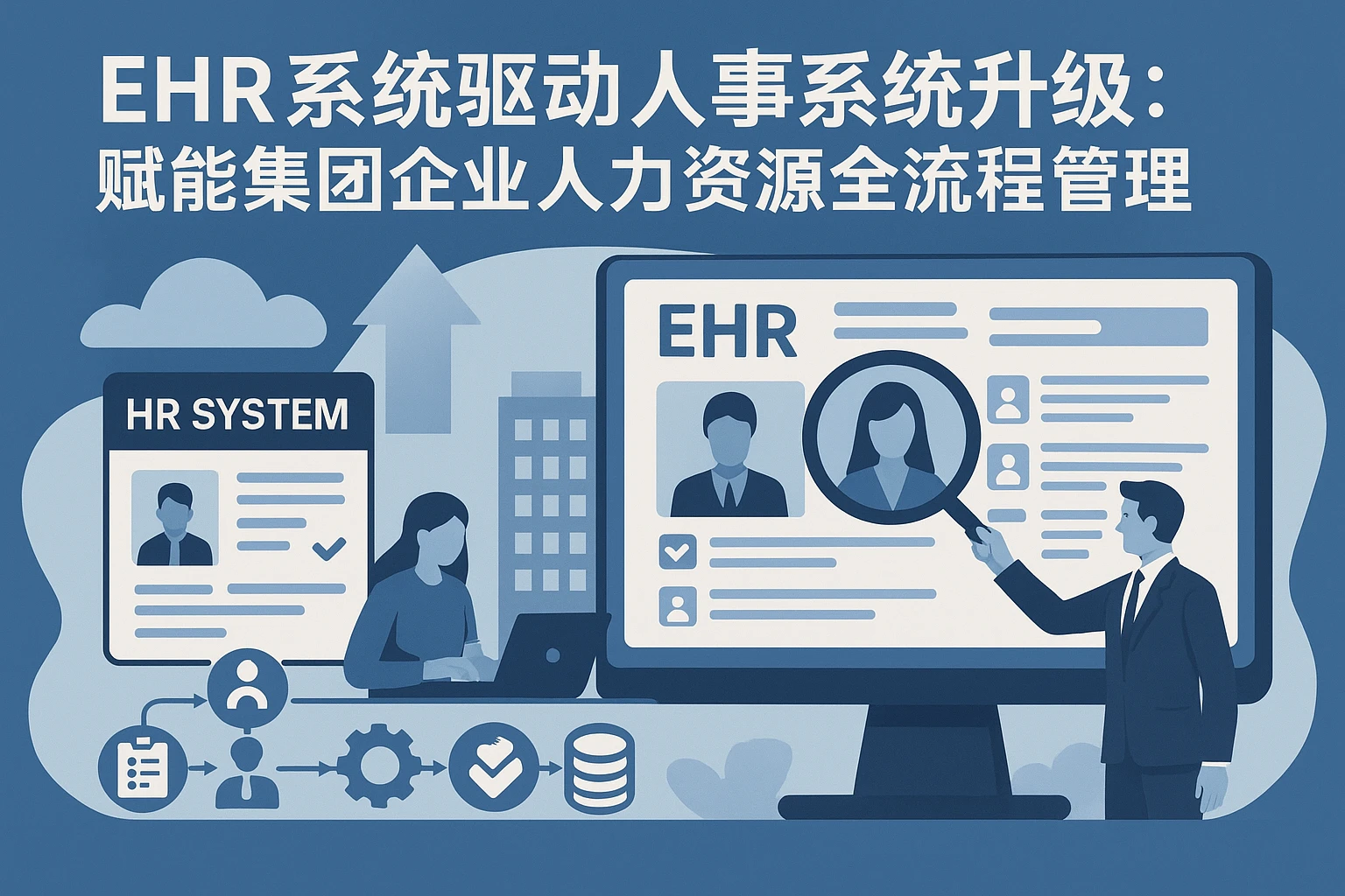 EHR系统驱动人事系统升级：赋能集团企业人力资源全流程管理