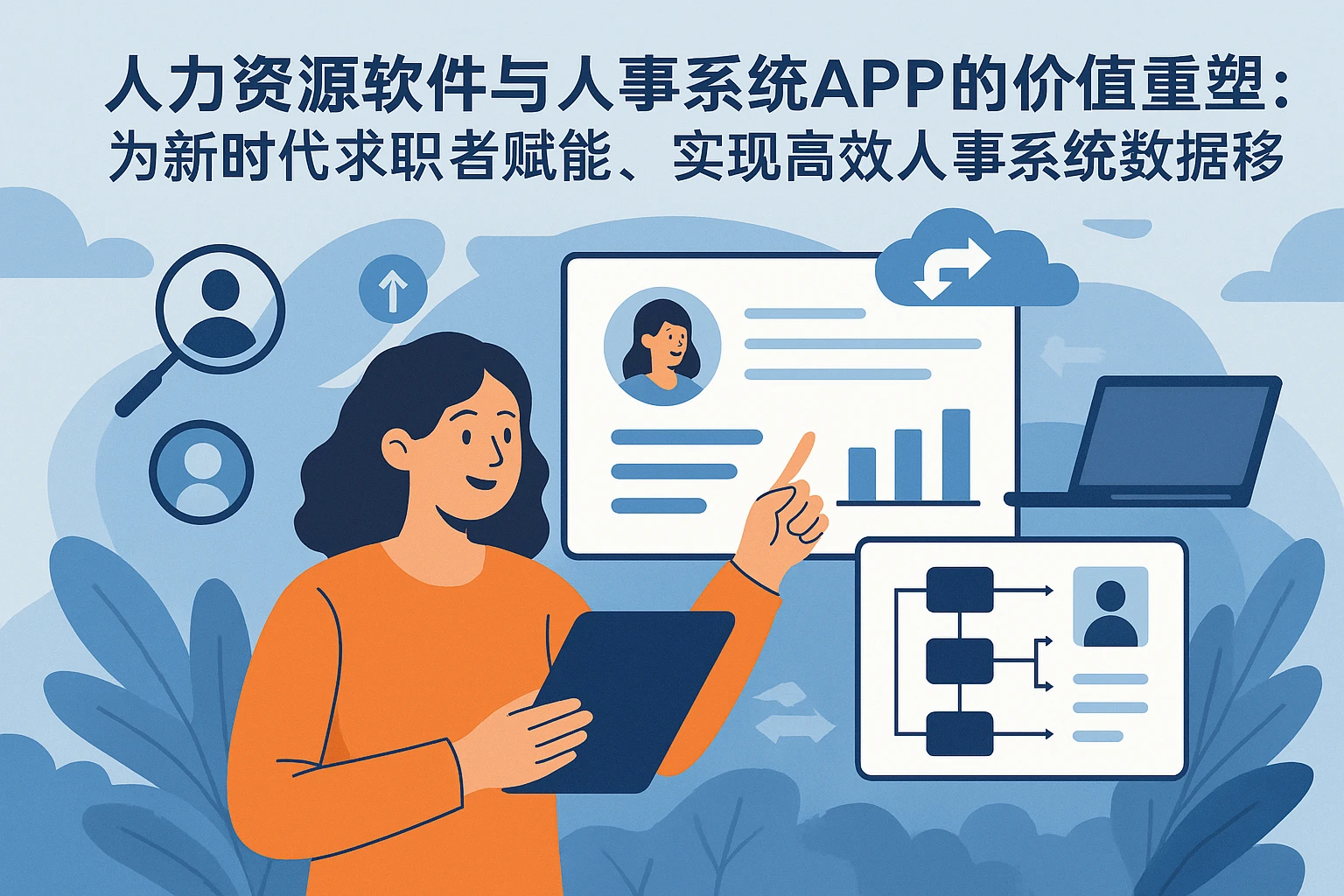 人力资源软件与人事系统APP的价值重塑：为新时代求职者赋能，实现高效人事系统数据迁移