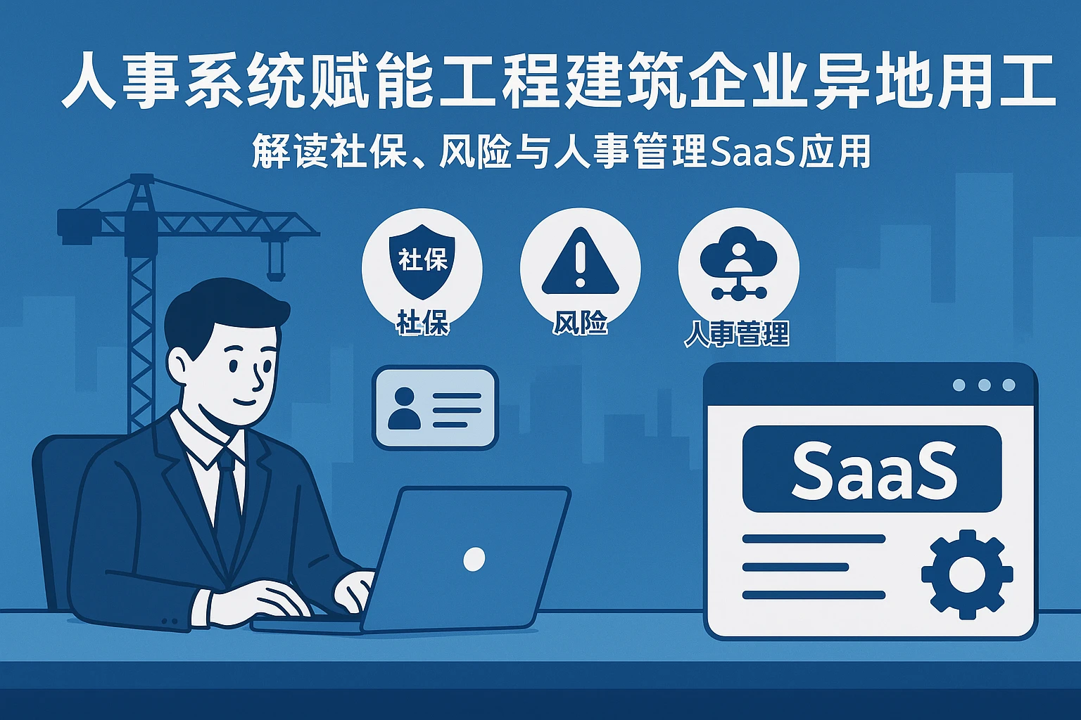 人事系统赋能工程建筑企业异地用工管理——解读社保、风险与人事管理SaaS应用