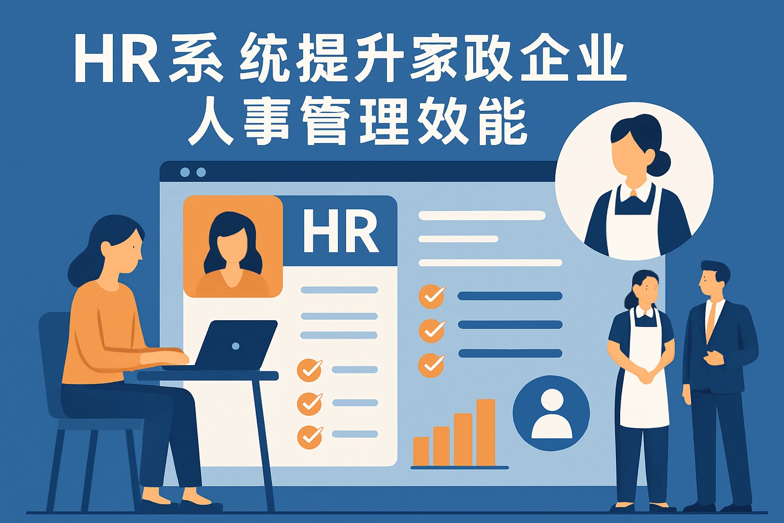 HR系统提升家政企业人事管理效能