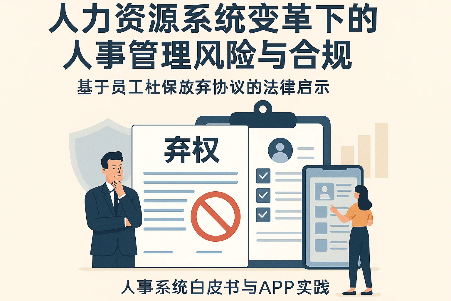 人力资源系统变革下的人事管理风险与合规：基于员工社保放弃协议的法律启示｜人事系统白皮书与APP实践