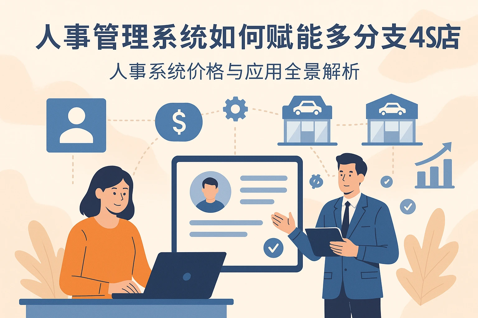 人事管理系统如何赋能多分支4S店：人事系统价格与应用全景解析