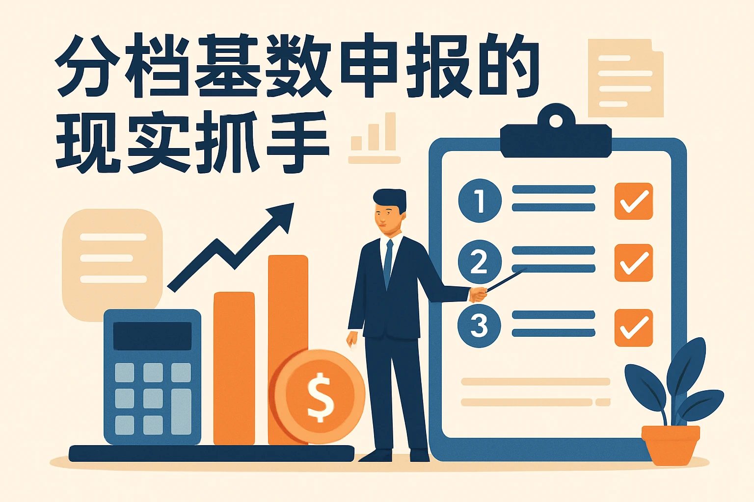 分档基数申报的现实抓手