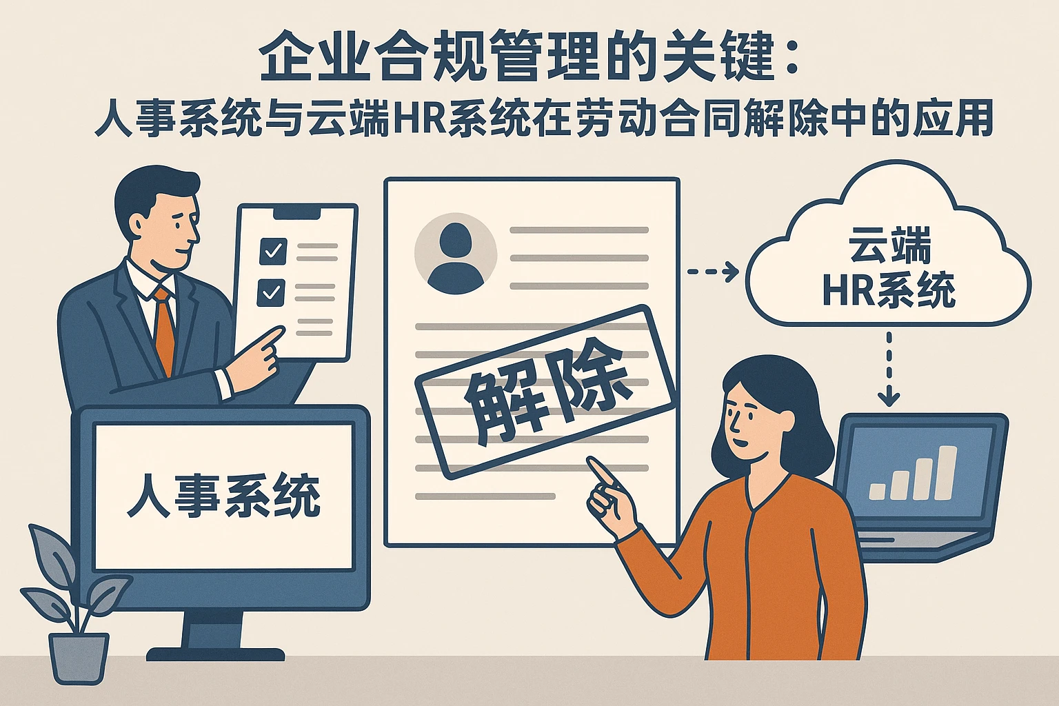 企业合规管理的关键：人事系统与云端HR系统在劳动合同解除中的应用