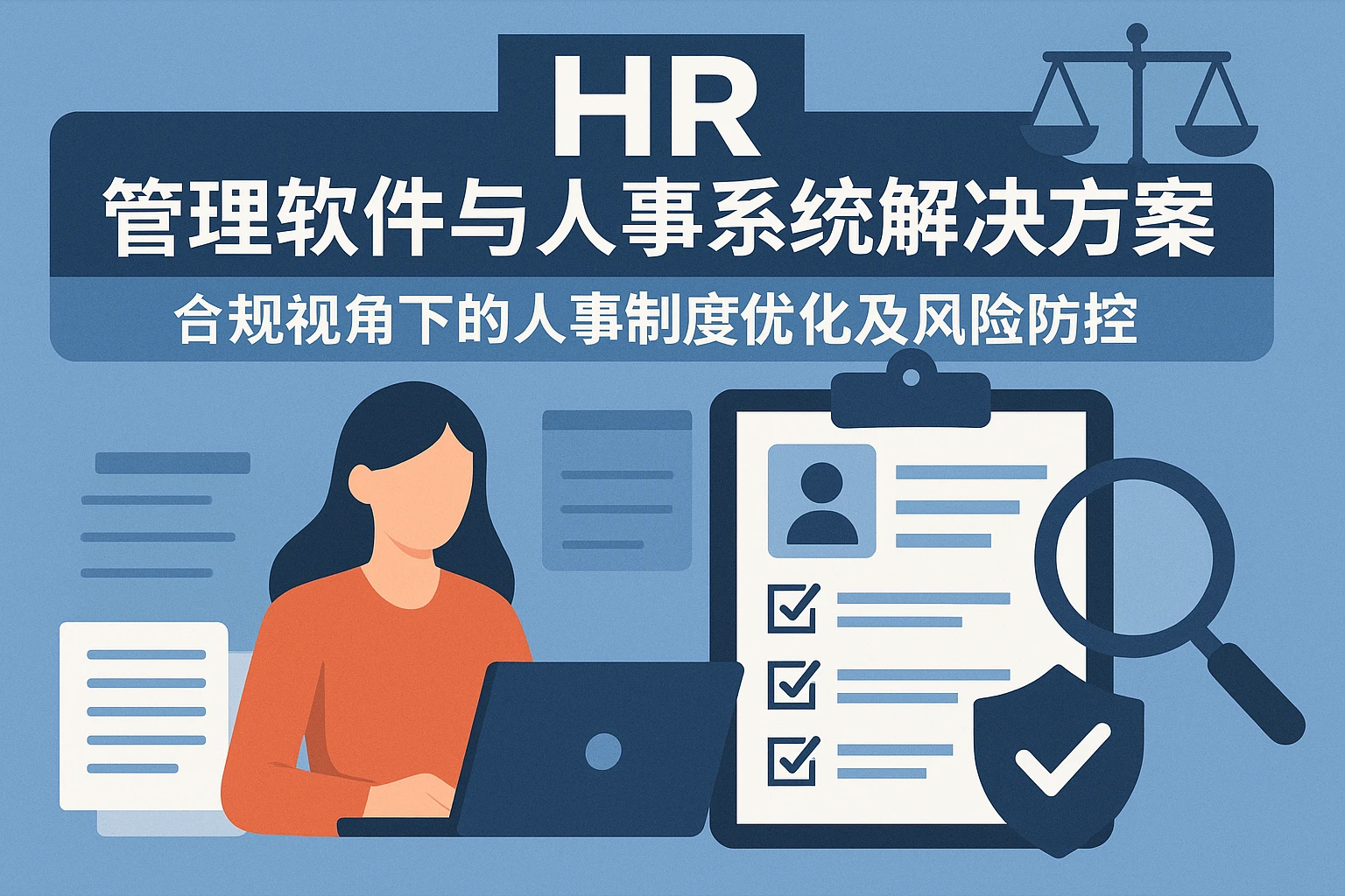 HR管理软件与人事系统解决方案——合规视角下的人事制度优化及风险防控