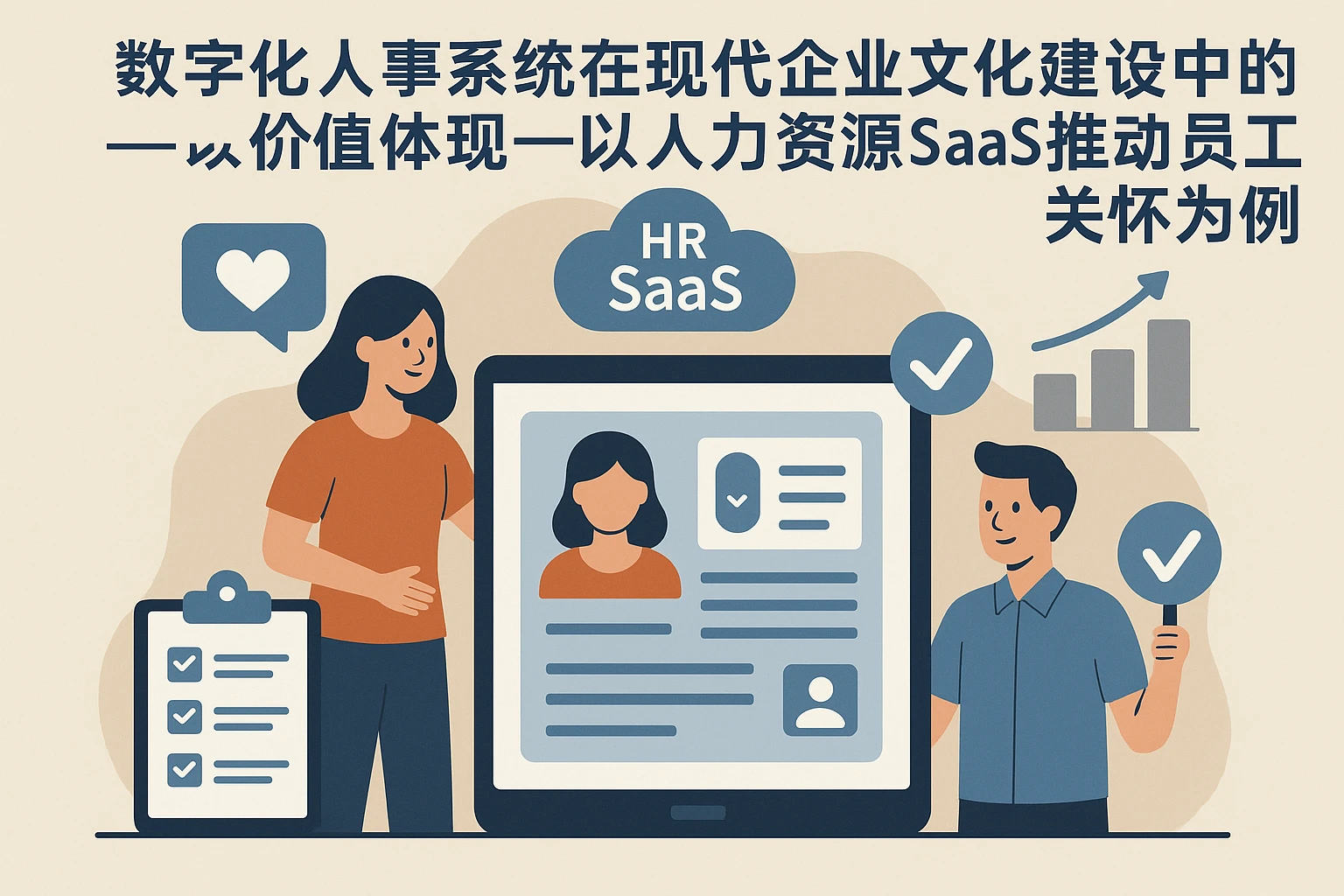 数字化人事系统在现代企业文化建设中的价值体现——以人力资源SaaS推动员工关怀为例