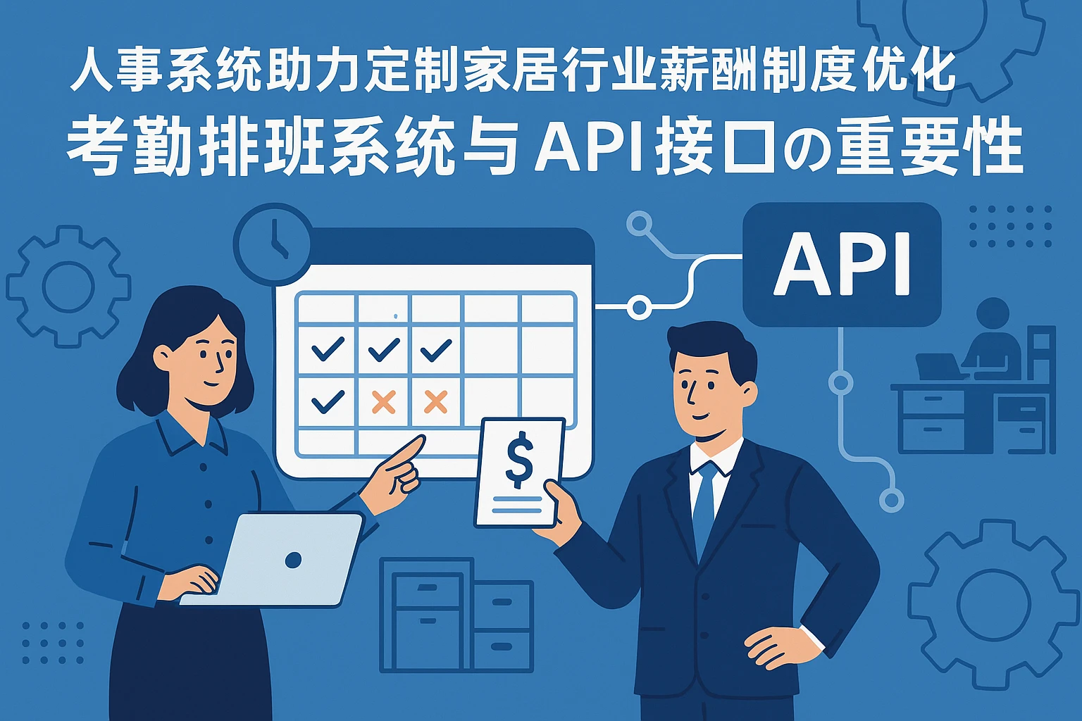 人事系统助力定制家居行业薪酬制度优化：考勤排班系统与API接口的重要性