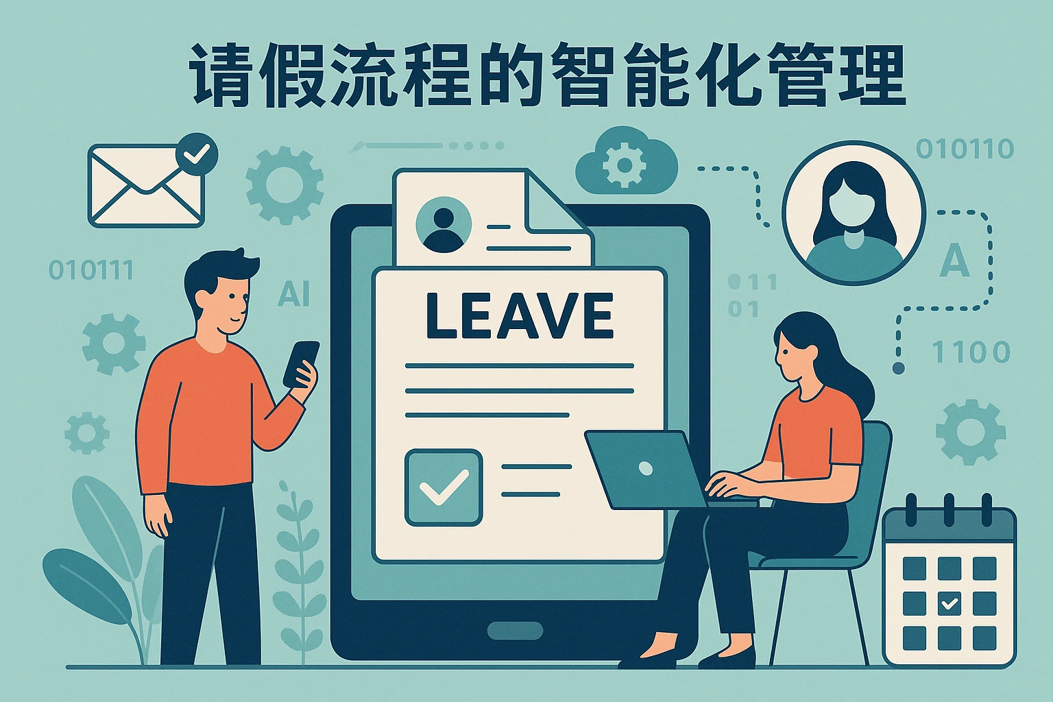 请假流程的智能化管理