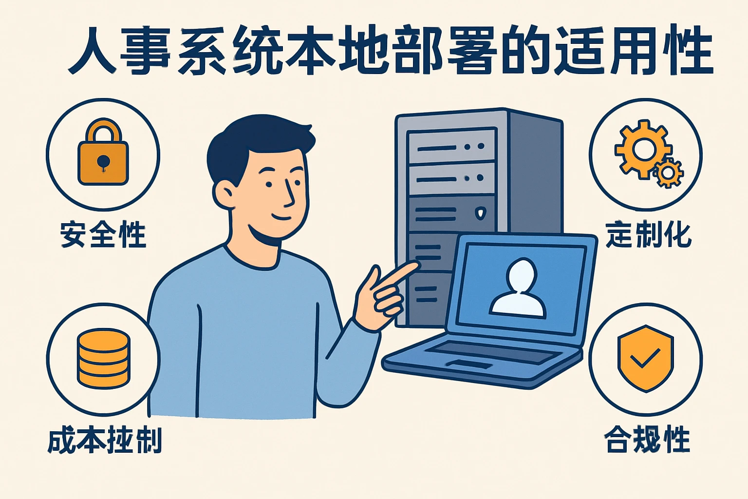 人事系统本地部署的适用性