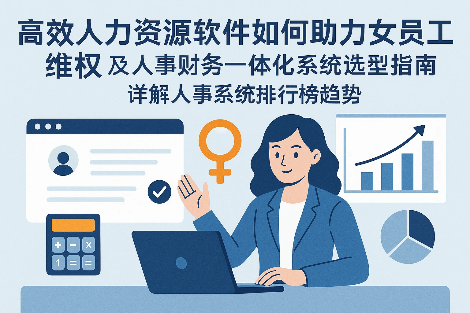 高效人力资源软件如何助力女员工维权及人事财务一体化系统选型指南——详解人事系统排行榜趋势