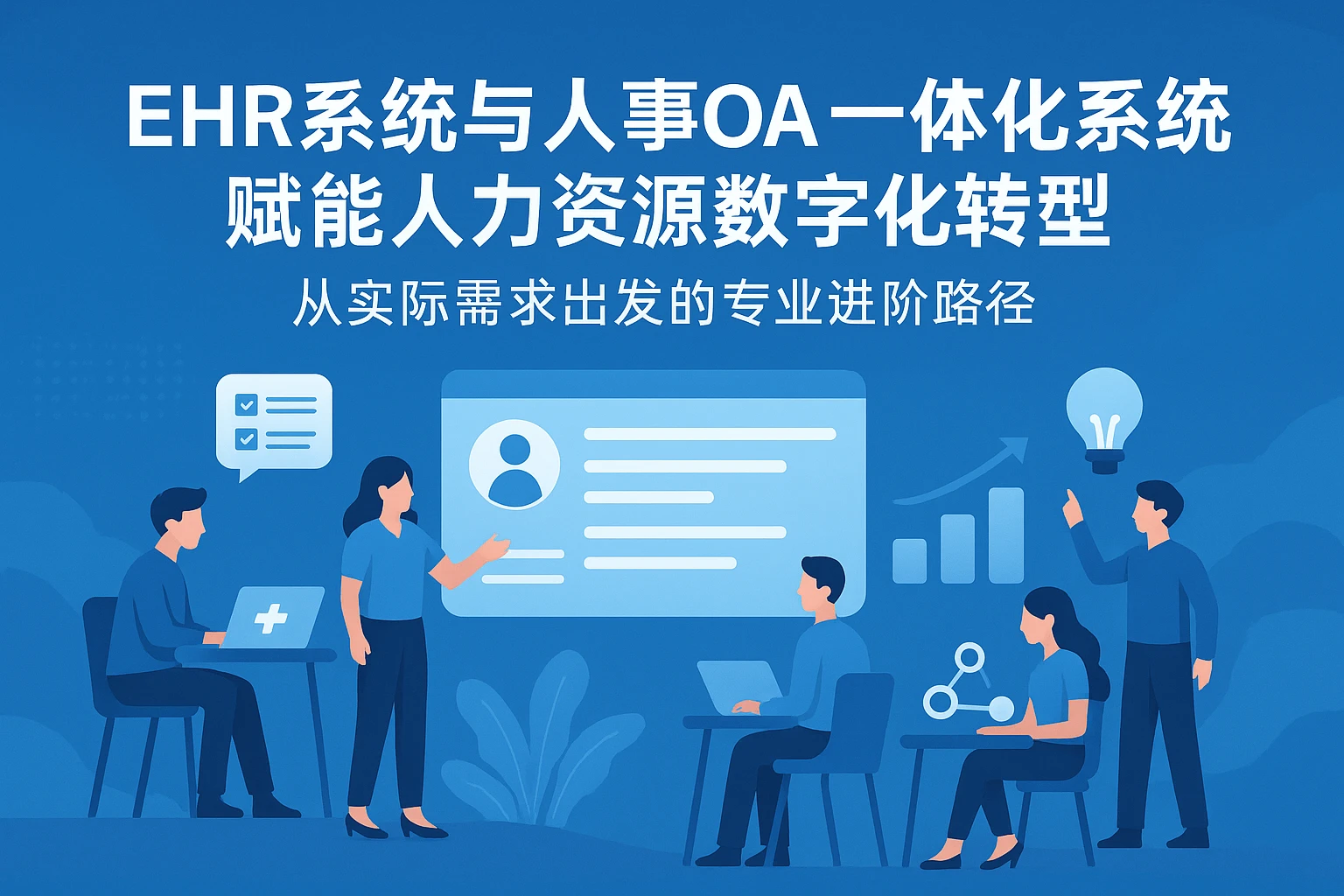 EHR系统与人事OA一体化系统赋能人力资源数字化转型——从实际需求出发的专业进阶路径