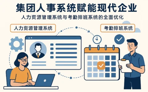 集团人事系统赋能现代企业：人力资源管理系统与考勤排班系统的全面优化