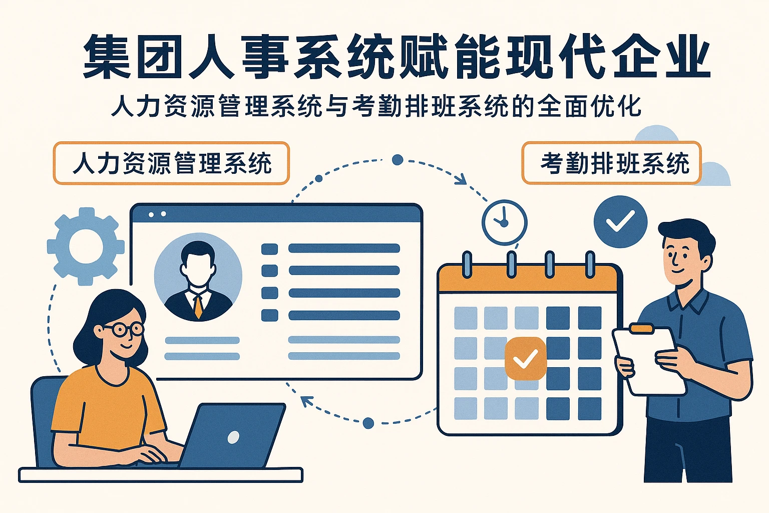 集团人事系统赋能现代企业：人力资源管理系统与考勤排班系统的全面优化
