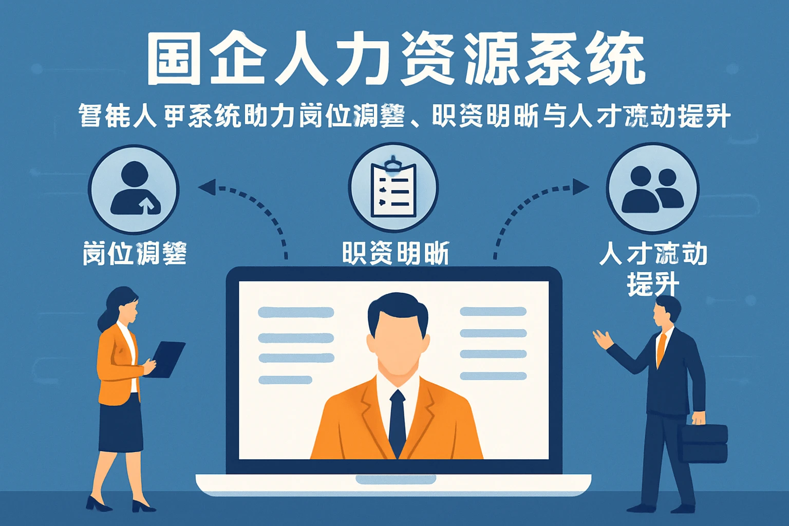 国企人力资源系统 | 智能人事系统助力岗位调整、职责明晰与人才流动提升