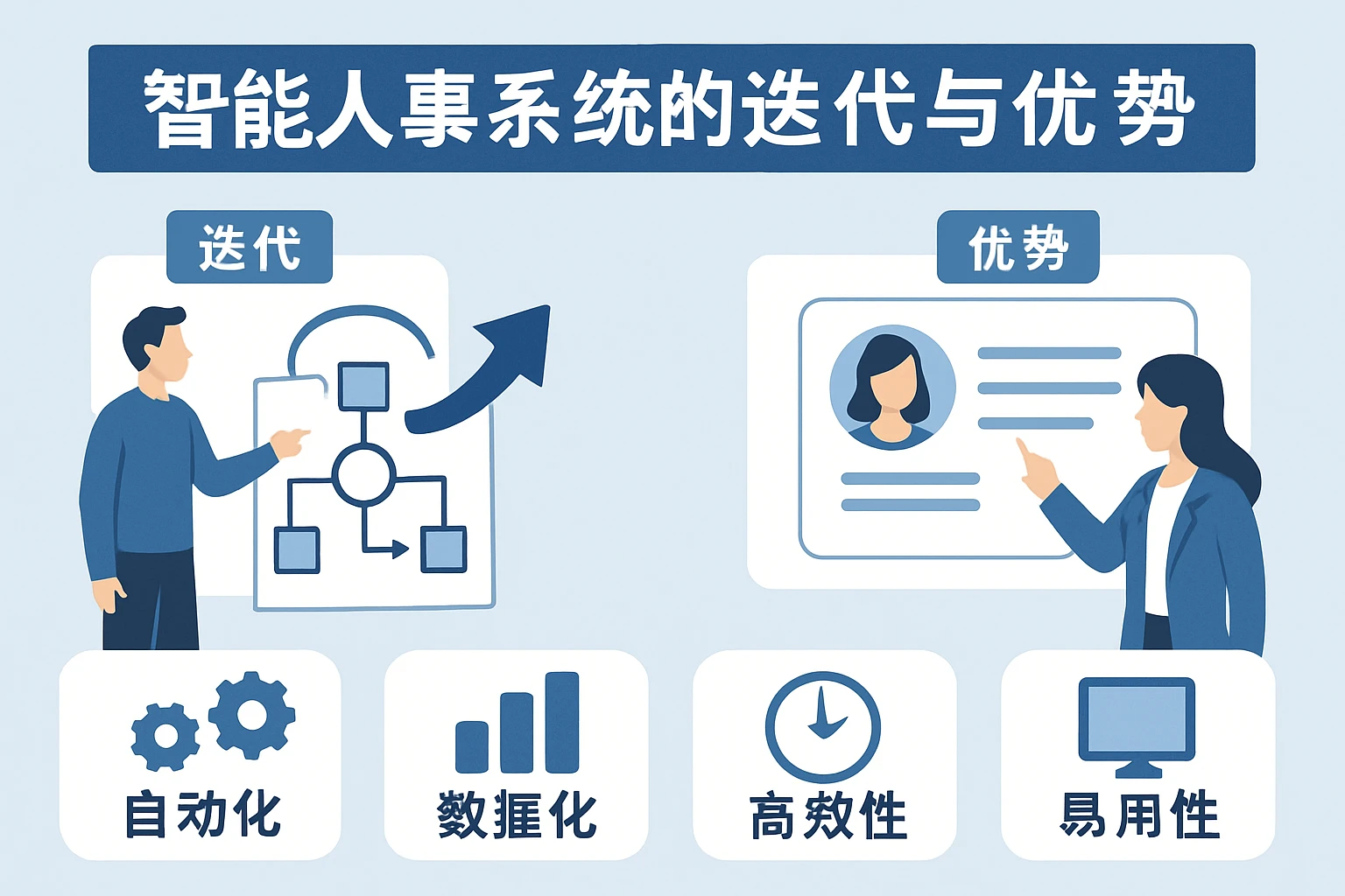智能人事系统的迭代与优势